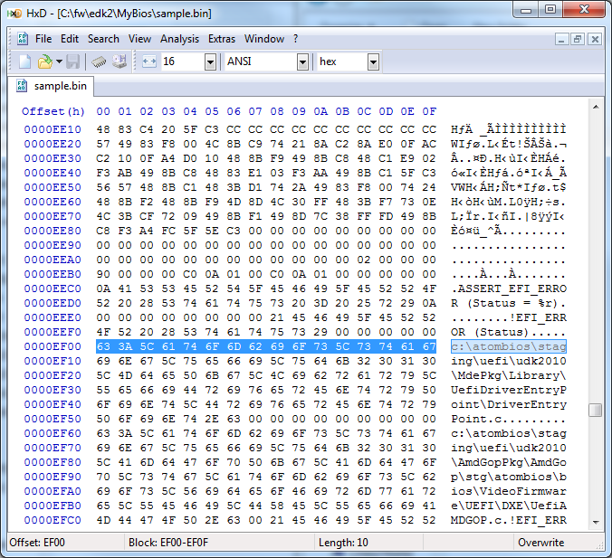 UEFI Notes / Wiki / Add a ROM to FV